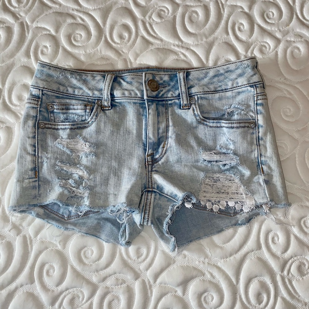 American Eagle Super Stretch Jean Shorts